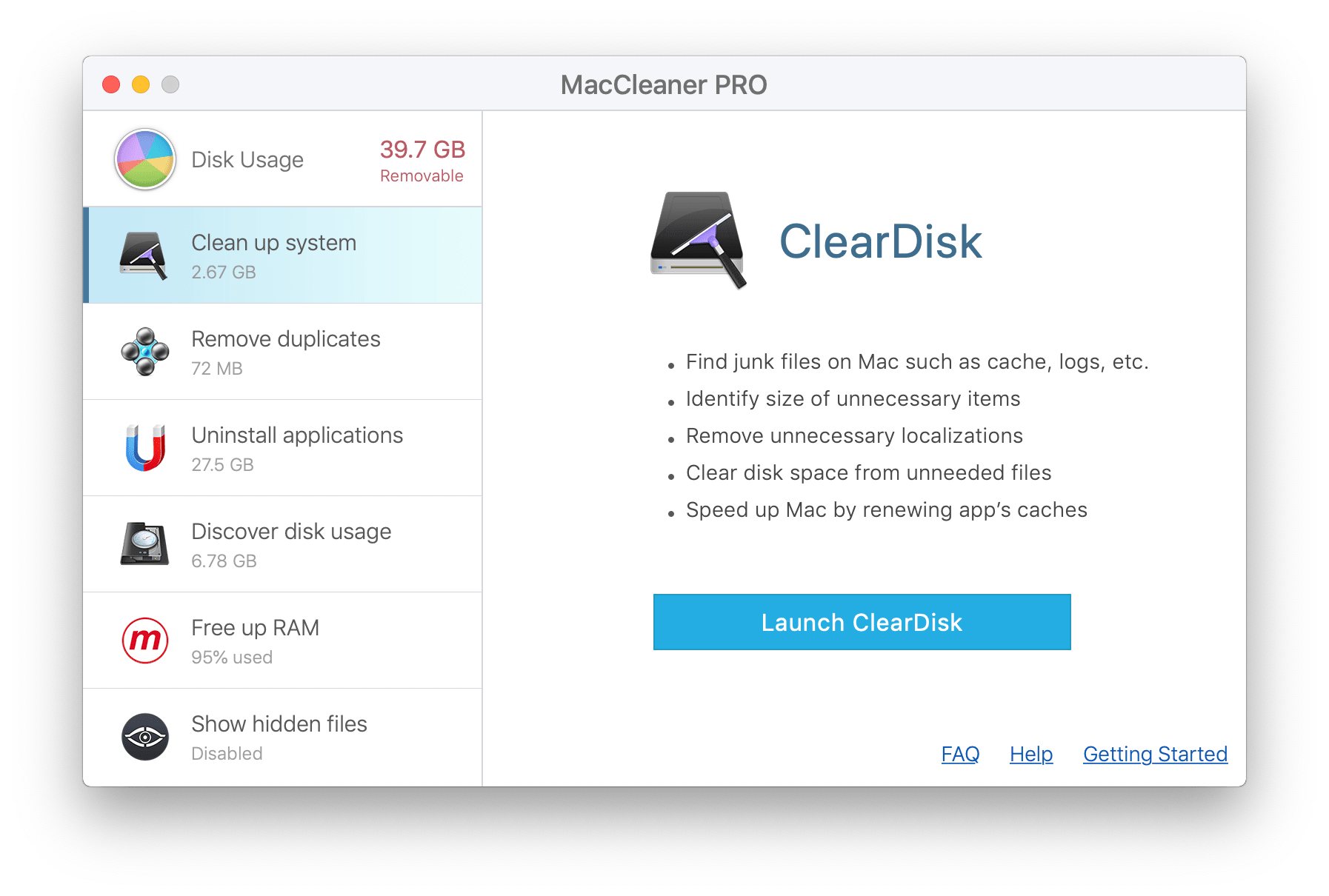 Free Mac Cleaner App